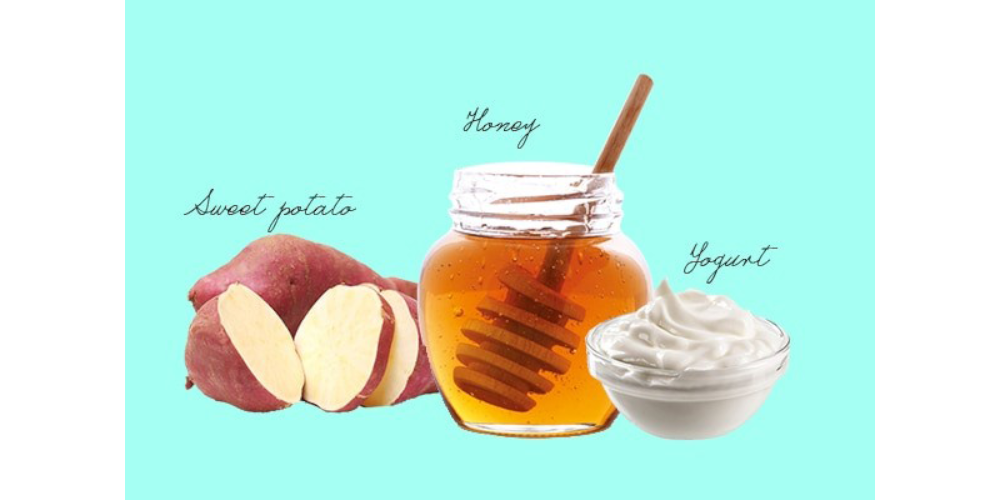 خاصیت سیب زمینی شیرین برای پوست